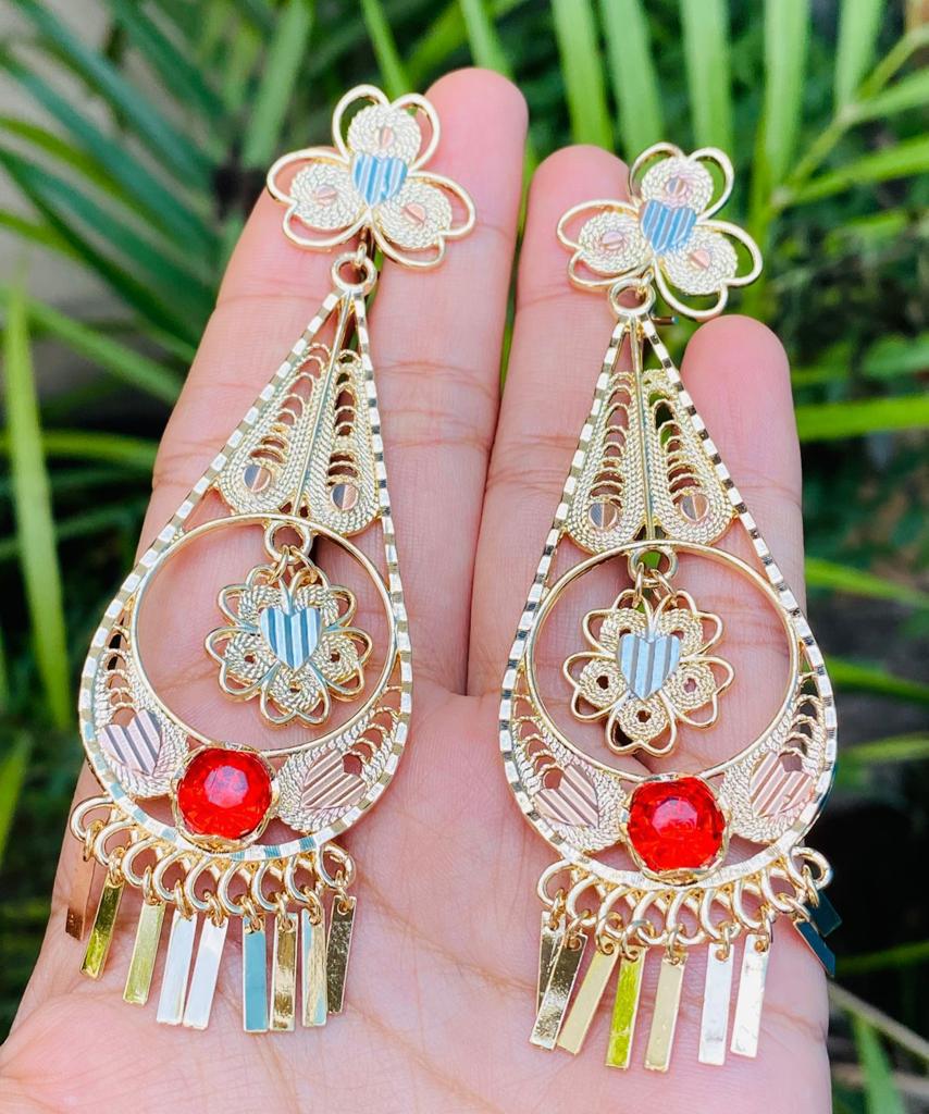 AF9016 Arete Filigrana Dorado