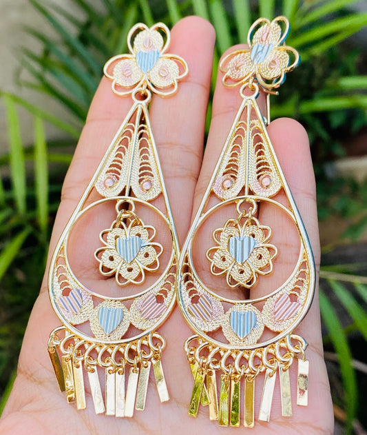 AF9025 Arete Filigrana Dorado