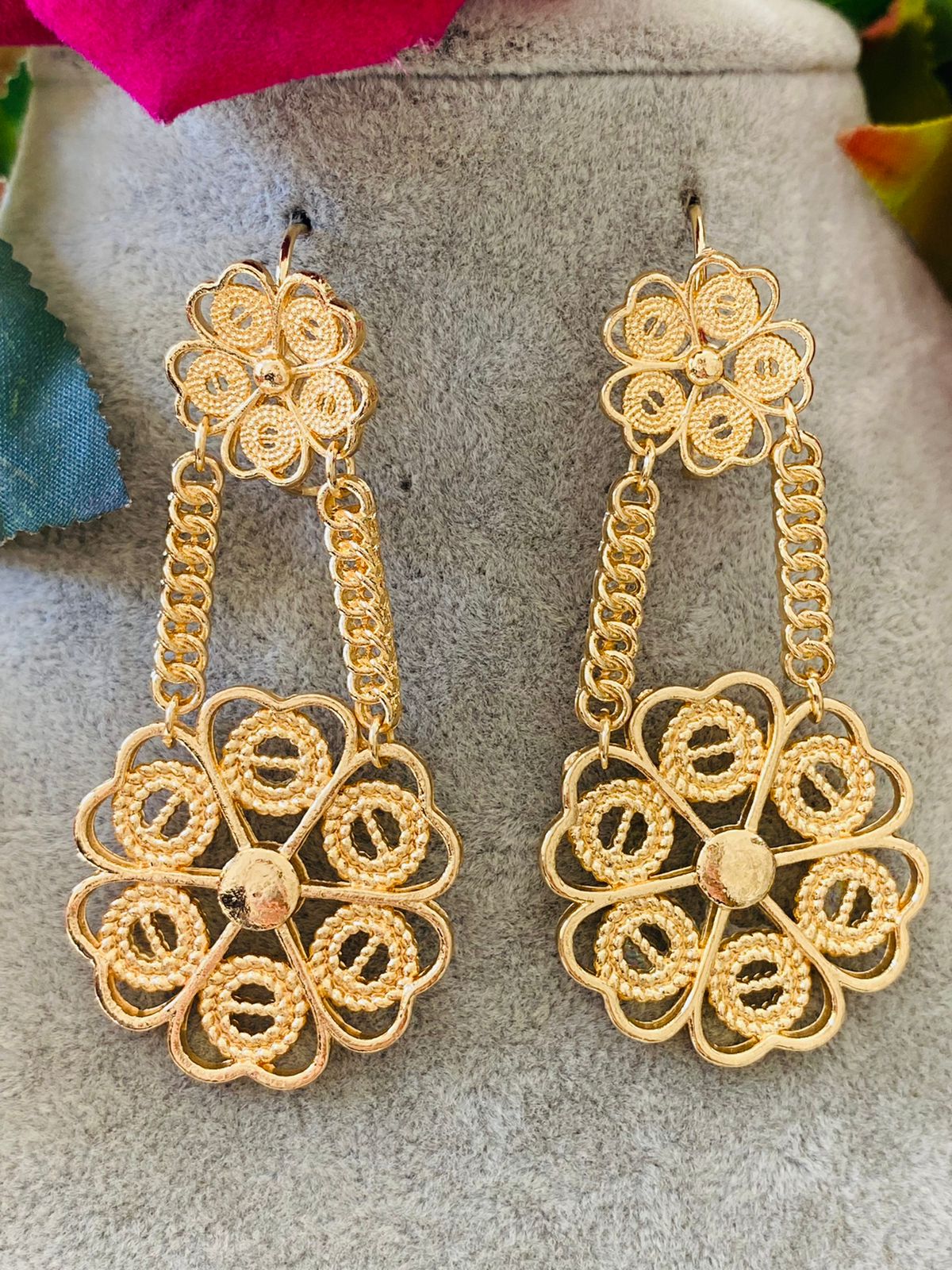 AF9106 Arete Filigrana Dorado