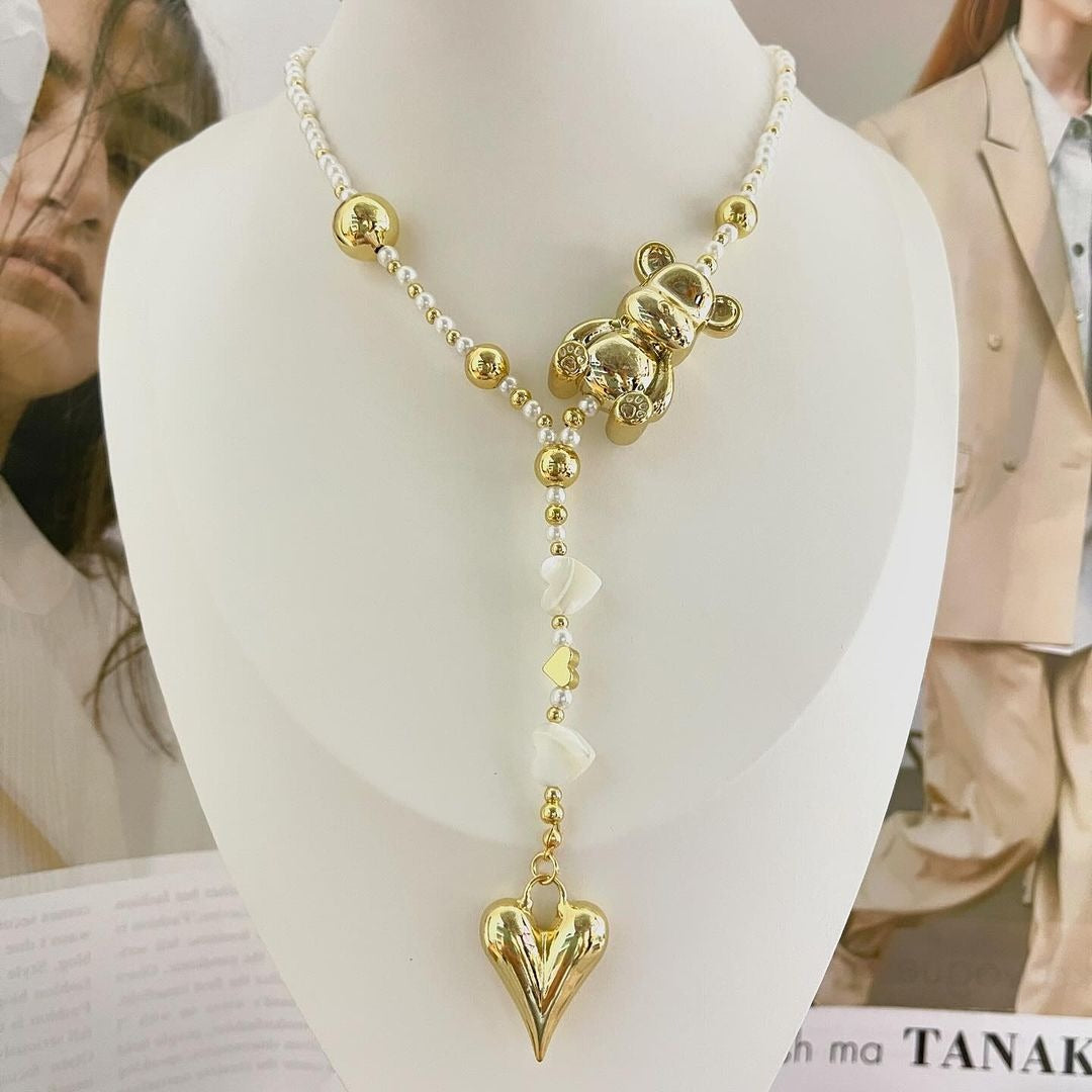 AN1712 Collar Chapa de Oro y Laminado Dorado