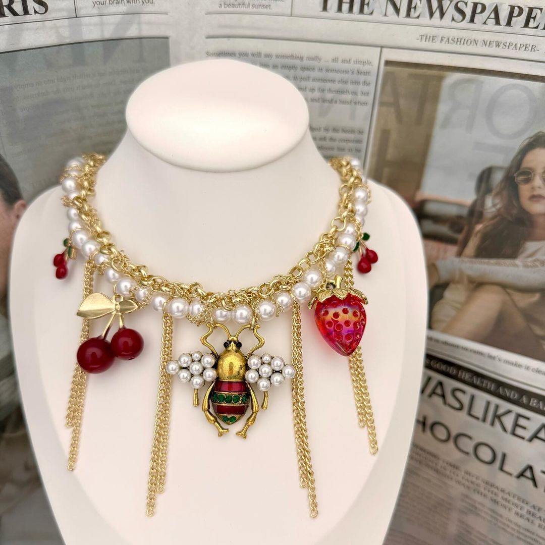 AN1707 Collar Chapa de Oro y Laminado