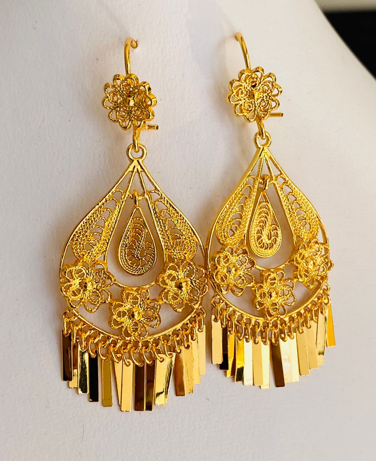 AF9194 Aretes Oro Laminado